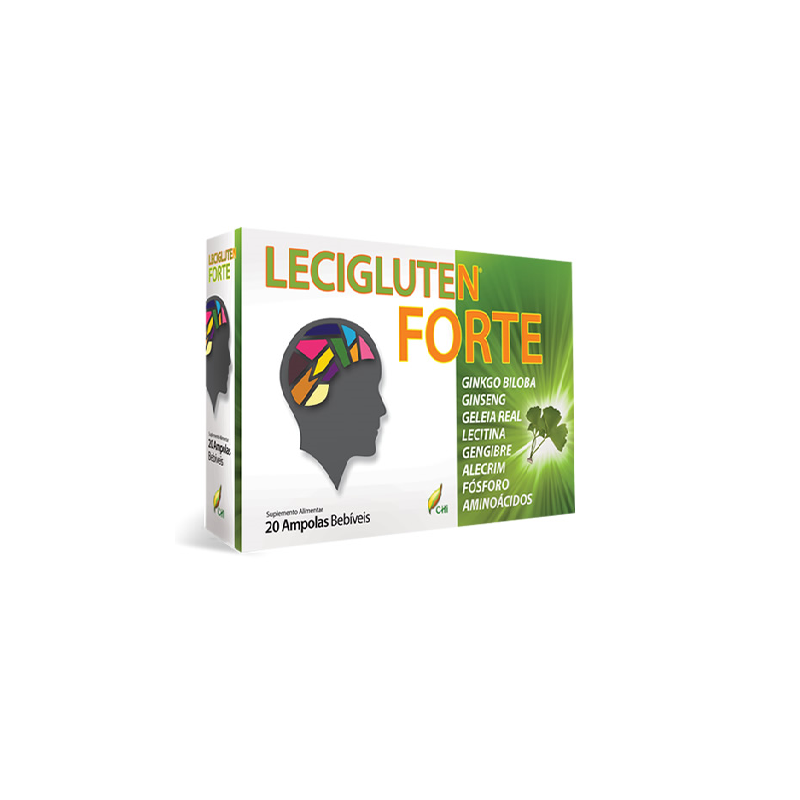 Lecigluten Forte 20 ampolas