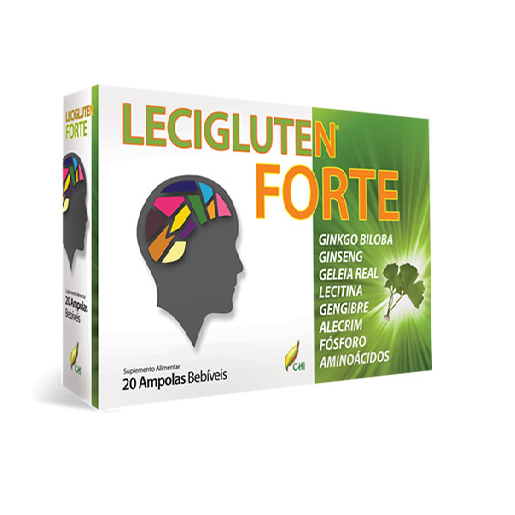 Lecigluten Forte 20 ampolas