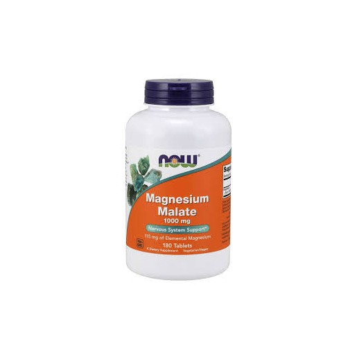 NOW - MAGNESIUM MALATE 1000MG 180 TABS.