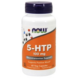 NOW - 5-HTP 100MG 60 CÁPS.